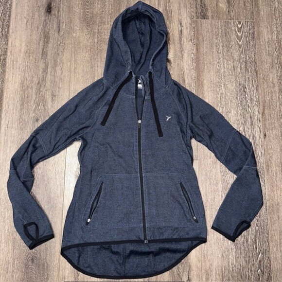 Old Navy Active Women’s Hoodie Blue Medium Excellent Condition - Picture 1 of 6
